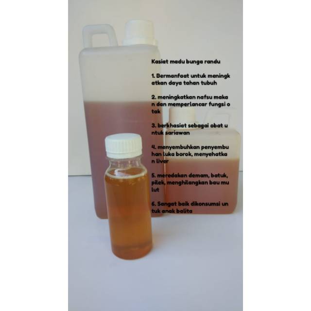 

Madu Bunga Randu 100% Murni 500 gr