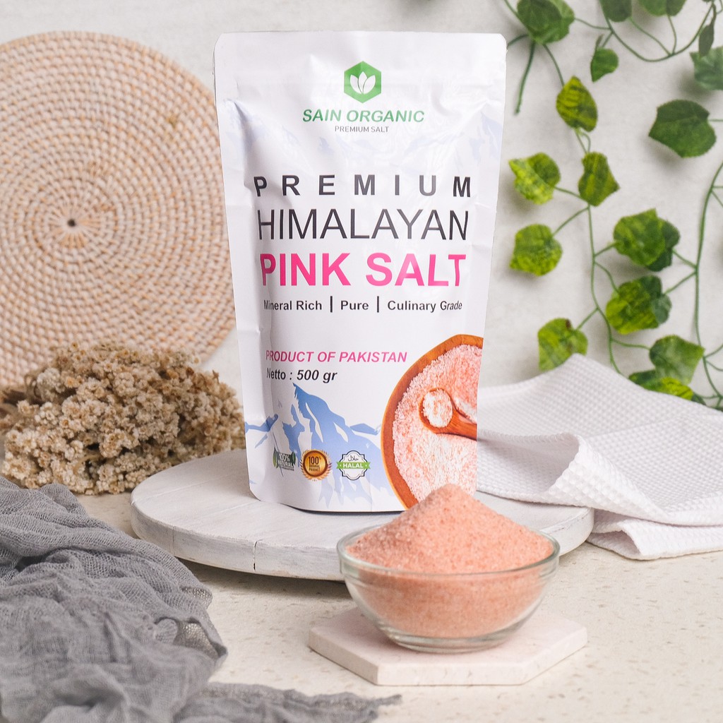 Garam Himalaya Original 1 kg Asli Organik Himalayan Salt Himsalt Organic Garem Premium MPASI