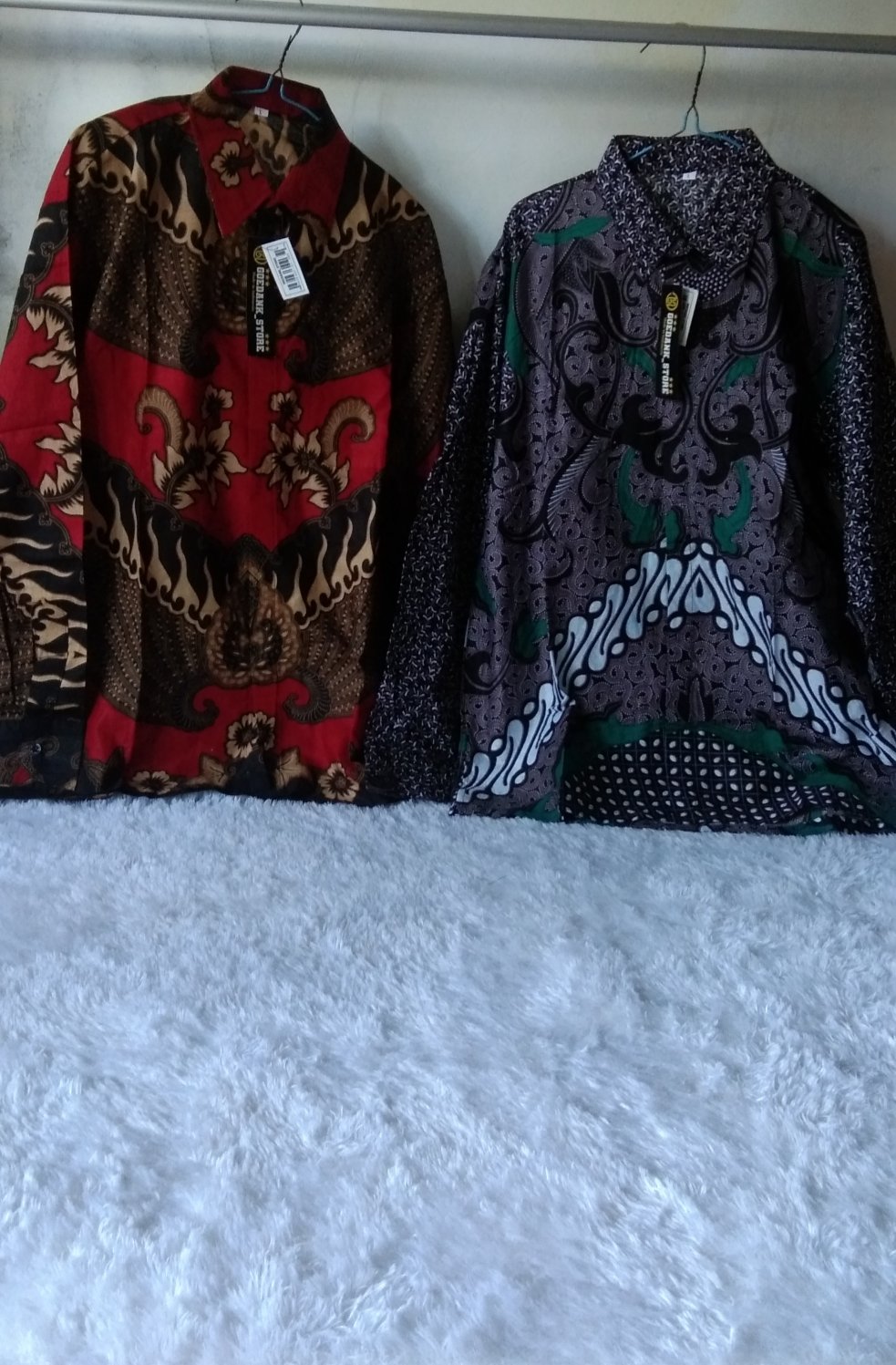 Goedankstorehrb026 Kenongo Hem Kemeja Batik Pria Lengan Panjang Katun Primis Premium Halus Mlxlxxl