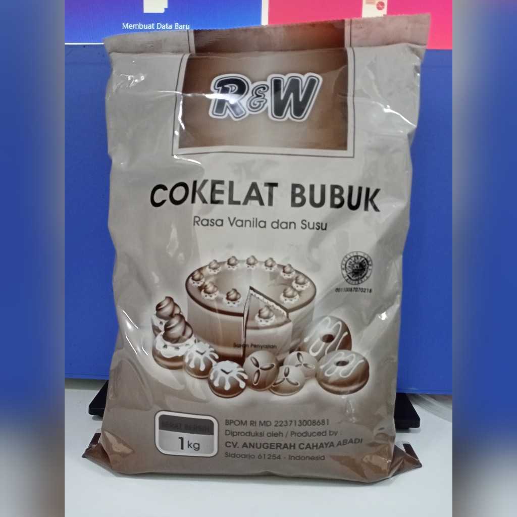 

COKLAT BUBUK MERK RW KEMASAN 1KG