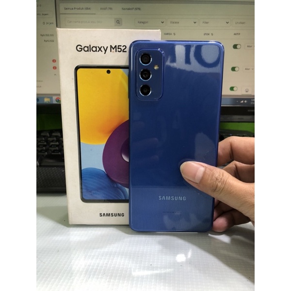 SAMSUNG M52 5G RAM 8GB/128GB SECOND GARANSI RESMI