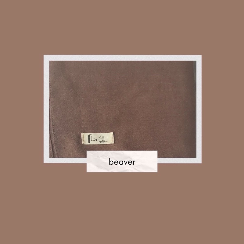 Qia Shawl Pashmina Voal Miracle-Beaver