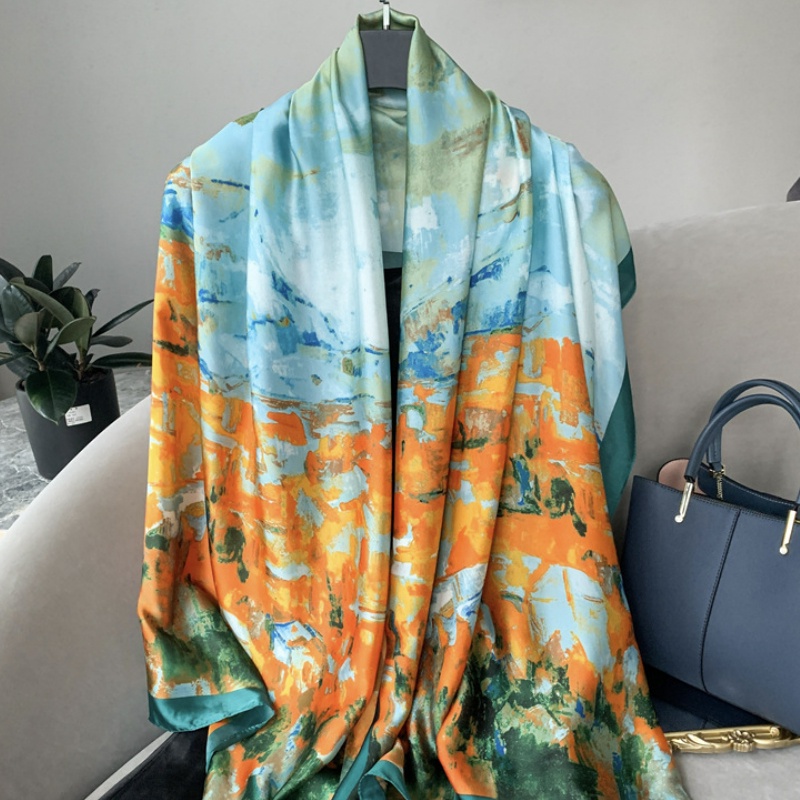 Syal &quot;Sadie&quot;, bahan Sutra Imitasi HIGH GRADE MEWAH