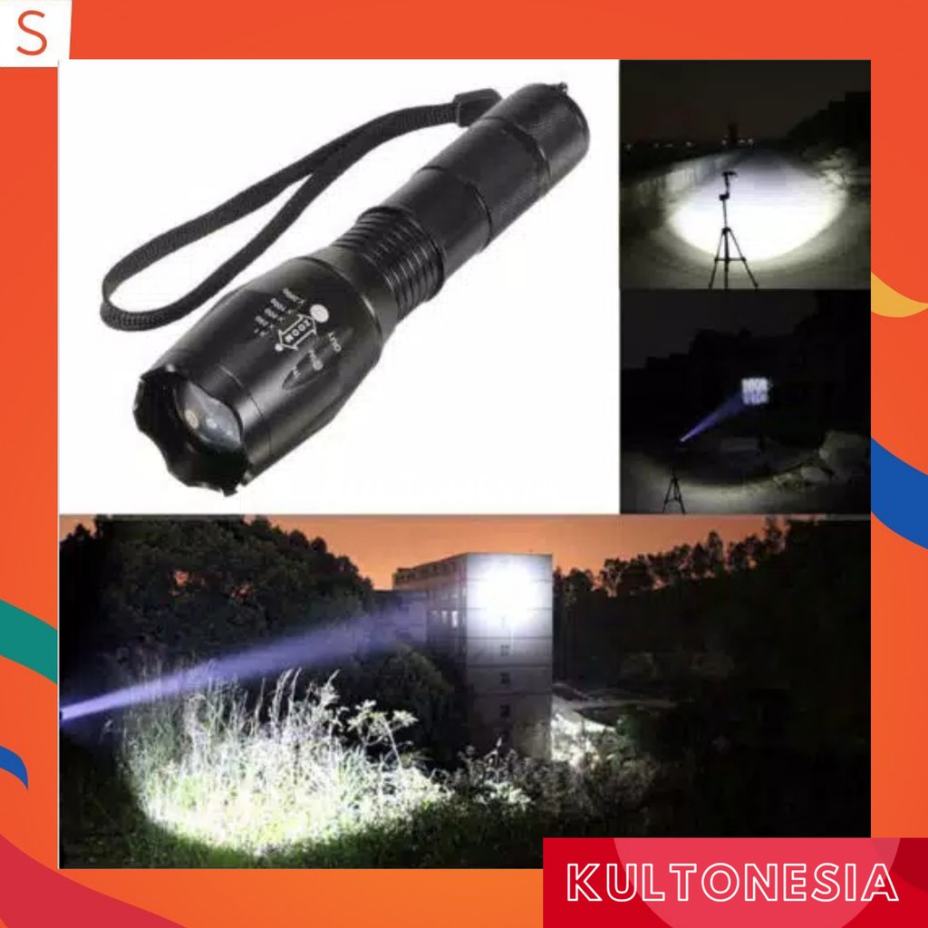 Senter LED TaffLED Senter LED Cree XM-L T6