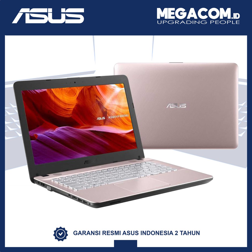 Asus X441MA-GA033T RoseGold [Intel N4020|RAM 4GB|HDD 1TB|Win10]