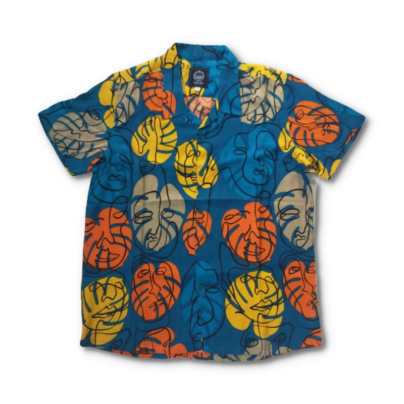 ARFACLOTH / MAMBO HAWAII SHORT SHIRT PRINTING / KAMEJA PANTAI PRIA