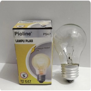 Lampu Pijar Pioline ps47 5 Watt cocok untuk budidaya telur ayam