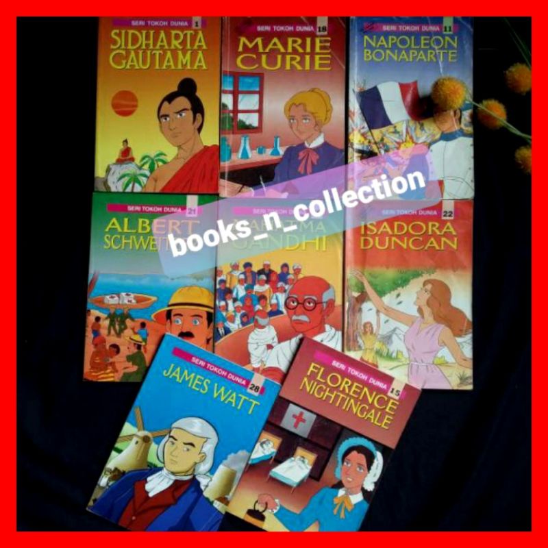 Jual Komik Seri Tokoh Dunia Seken Satuan Indonesia Shopee Indonesia