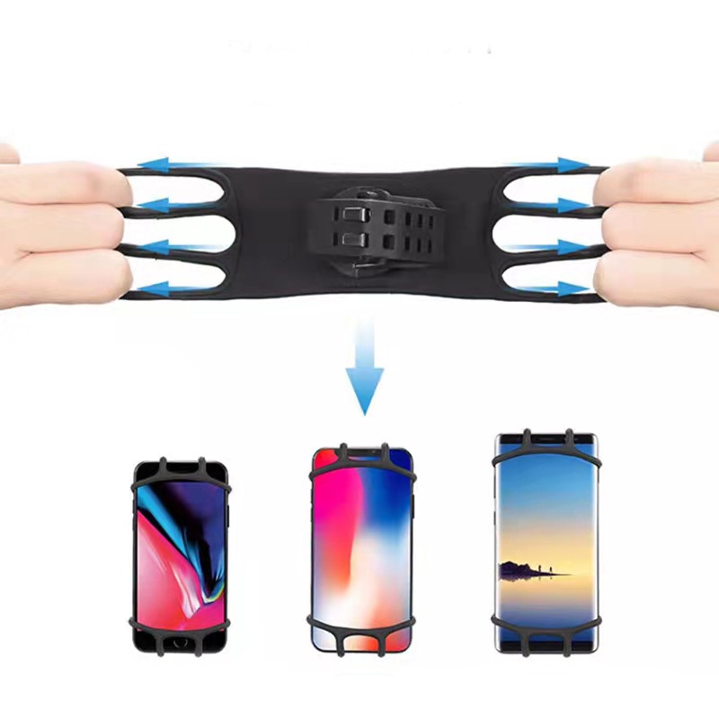 Holder Handphone Universal Untuk Stang Sepeda Motor IPhone Xiaomi Huawei