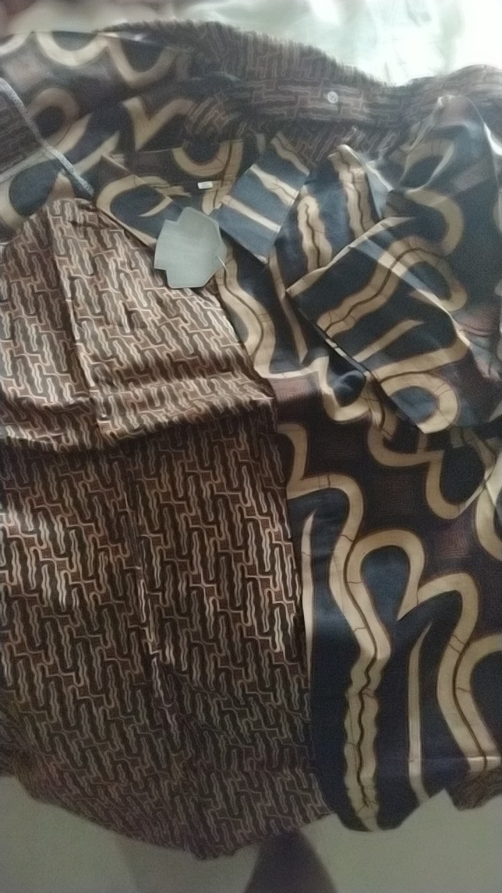 Rama Shinta Couple - Melani Set Couple Lilit Rovella Batik Couple Modern