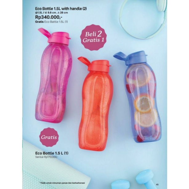 Eco Bottle Tupperware 1.5L