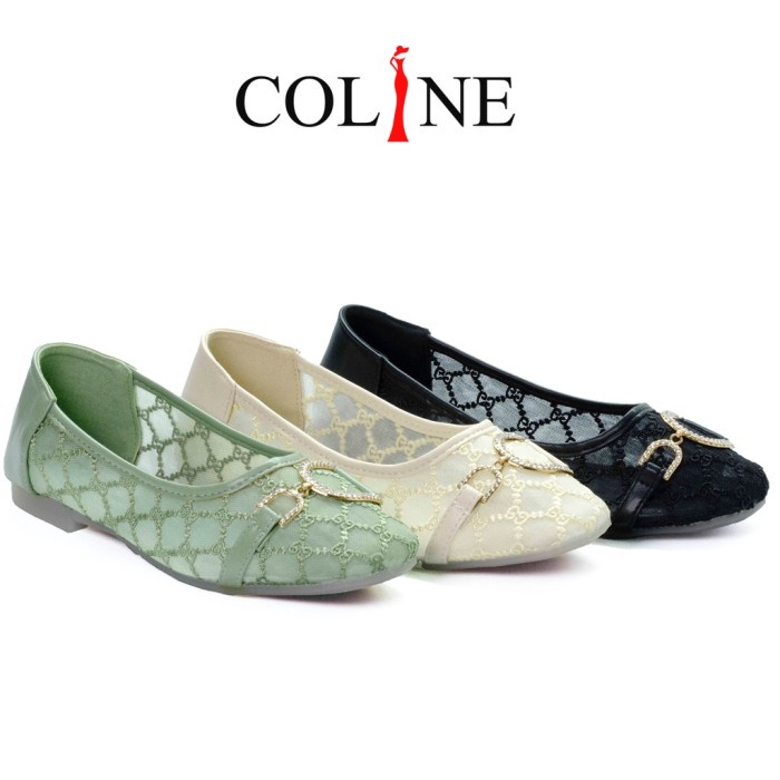 Coline Flatshoes Brokat Sepatu Wanita C1054