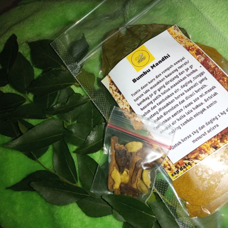 

bumbu instan premium kebuli - kabsah - biryani - mandi - kare india - bukhori