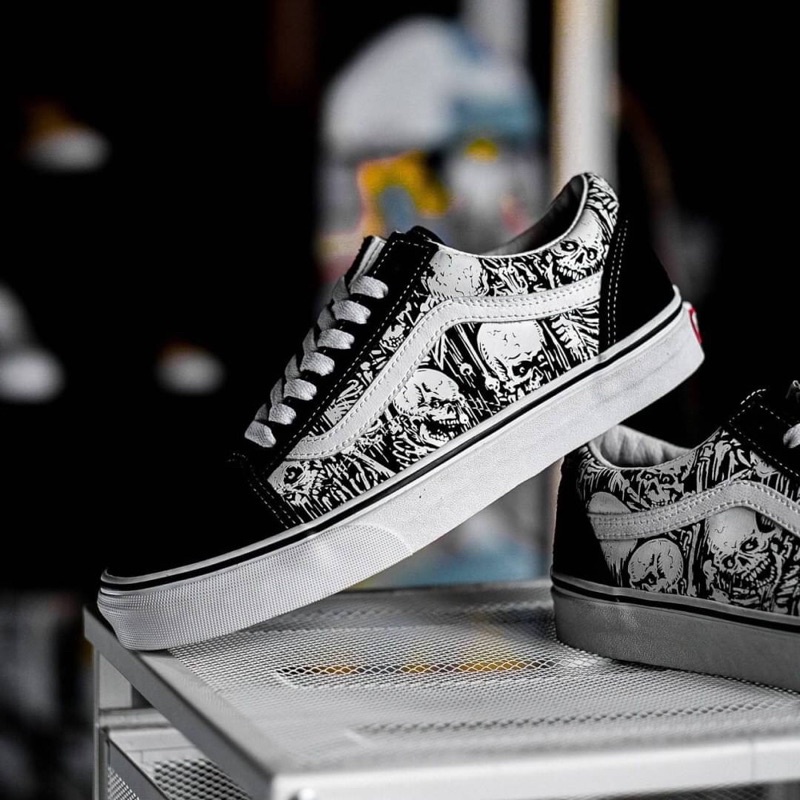Vans Oldskool Forgotten Bones “Black White“