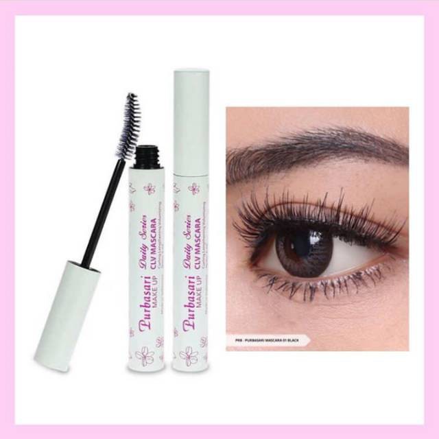 Purbasari CLV Mascara Daily Series Black 6ml