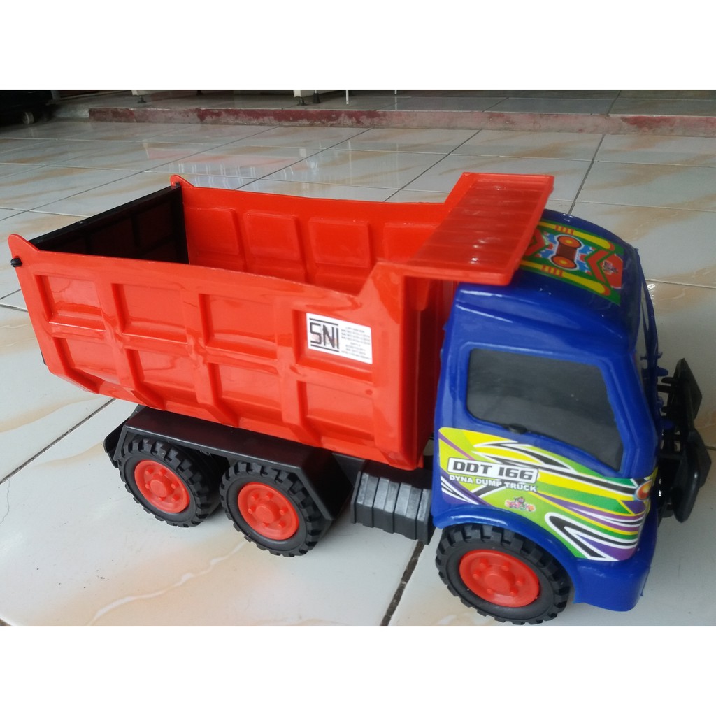 Jual Mainan Anak Laki Laki Mobil Dump Truk Mobil Bak Pasir DDT166 Toys Indonesia Shopee Indonesia