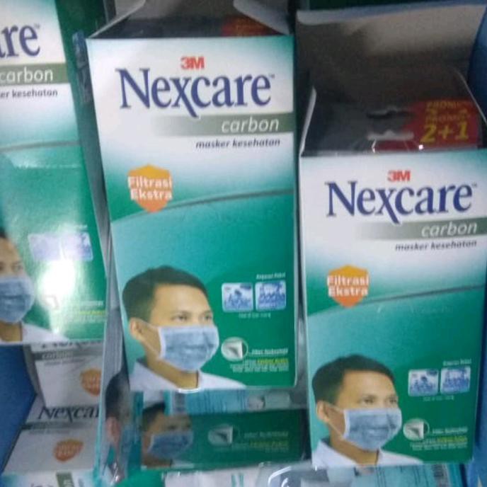 

Masker Nexcare 3M 4 Ply Carbon Isi 36 Best Quality Limited Stok Dafa.Olshop