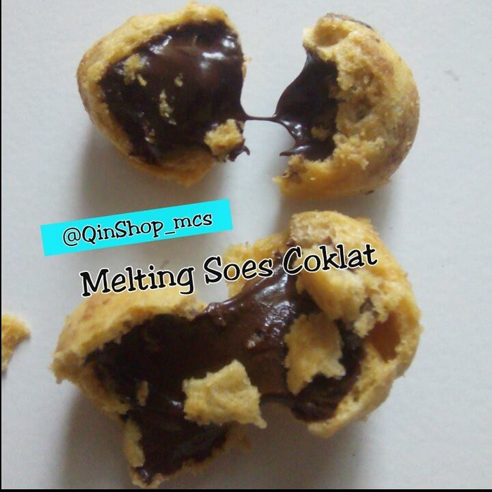 

Melting Choco Soes (Sus Coklat Kering) uk Sedang