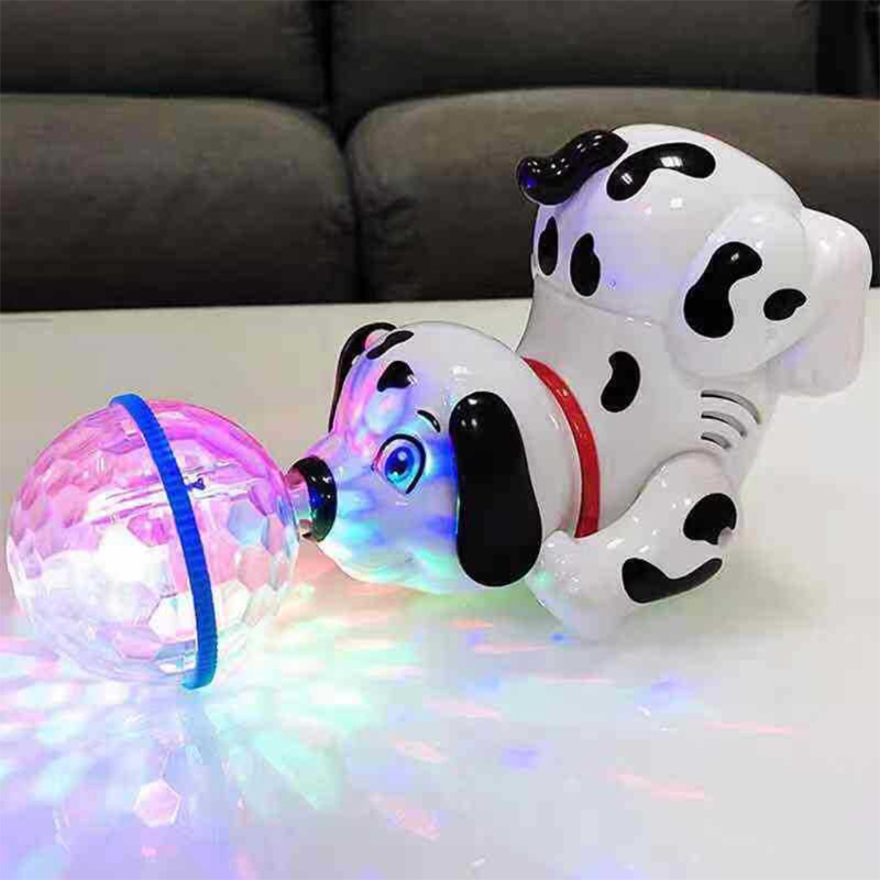 Mary Robotic Stunt Dog Toys Anjing Peliharaan Elektronik Untuk Semua Usia Hadiah Anak Laki-Laki Dan Perempuan Untuk Menyanyikan Dance Barks Walk Light