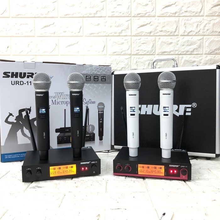 Mic Wirelles SHURE URD 11  / Mic Wireless SHure ULX9 Plus / SHURE URD11 PRO /SHURE GLXD6 /SHURE URD11 PLUS