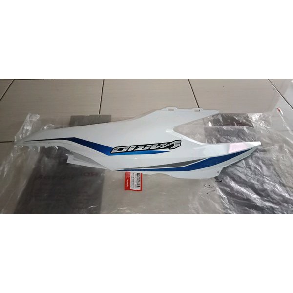 onderdil cover body belakang vario 125 150 led new 2018 original honda putih bagian kiri mantap