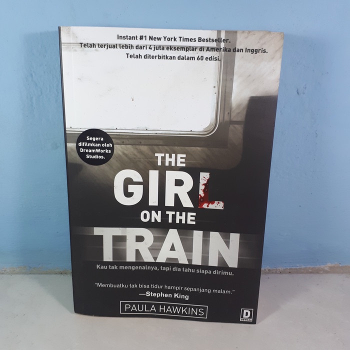 BUKU       THE GIRL ON THE TRAIN   ORIGINAL
