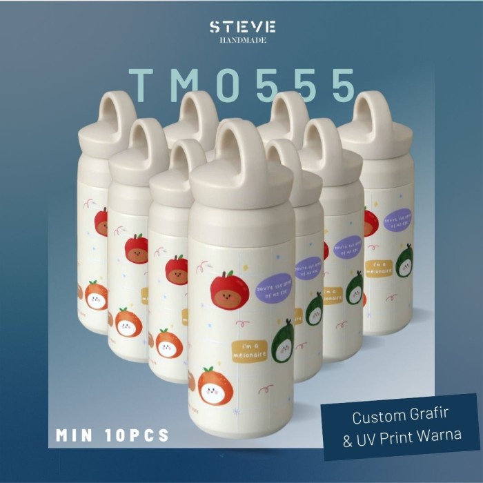 Botol Minum Tumbler Termos Vacuum TM0555 Grosir Hadiah Souvenir Kado