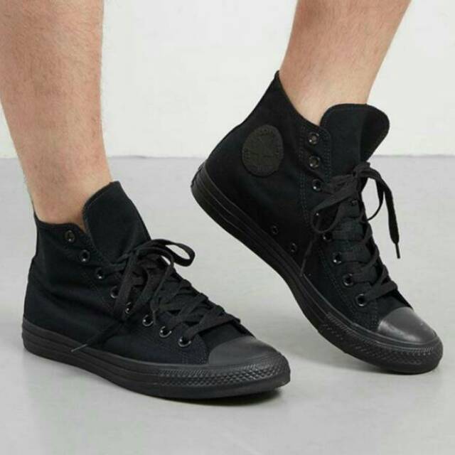 Sepatu Converse High 70s Full Black Original