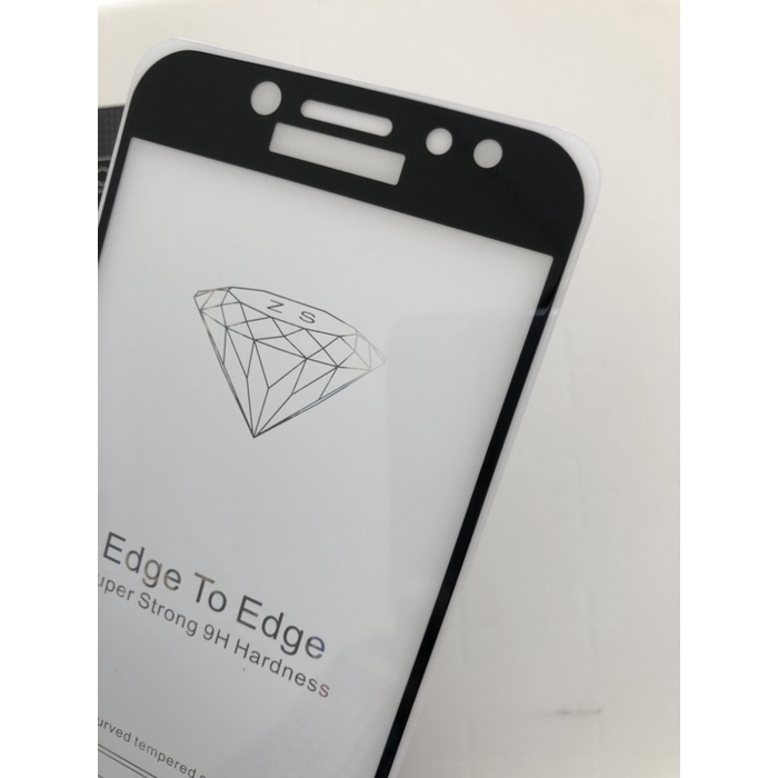 TEMPERED GLASS FULL GLUE 5D PREMIUM SAM A6 plus-2018/A7-2018/J2 pro