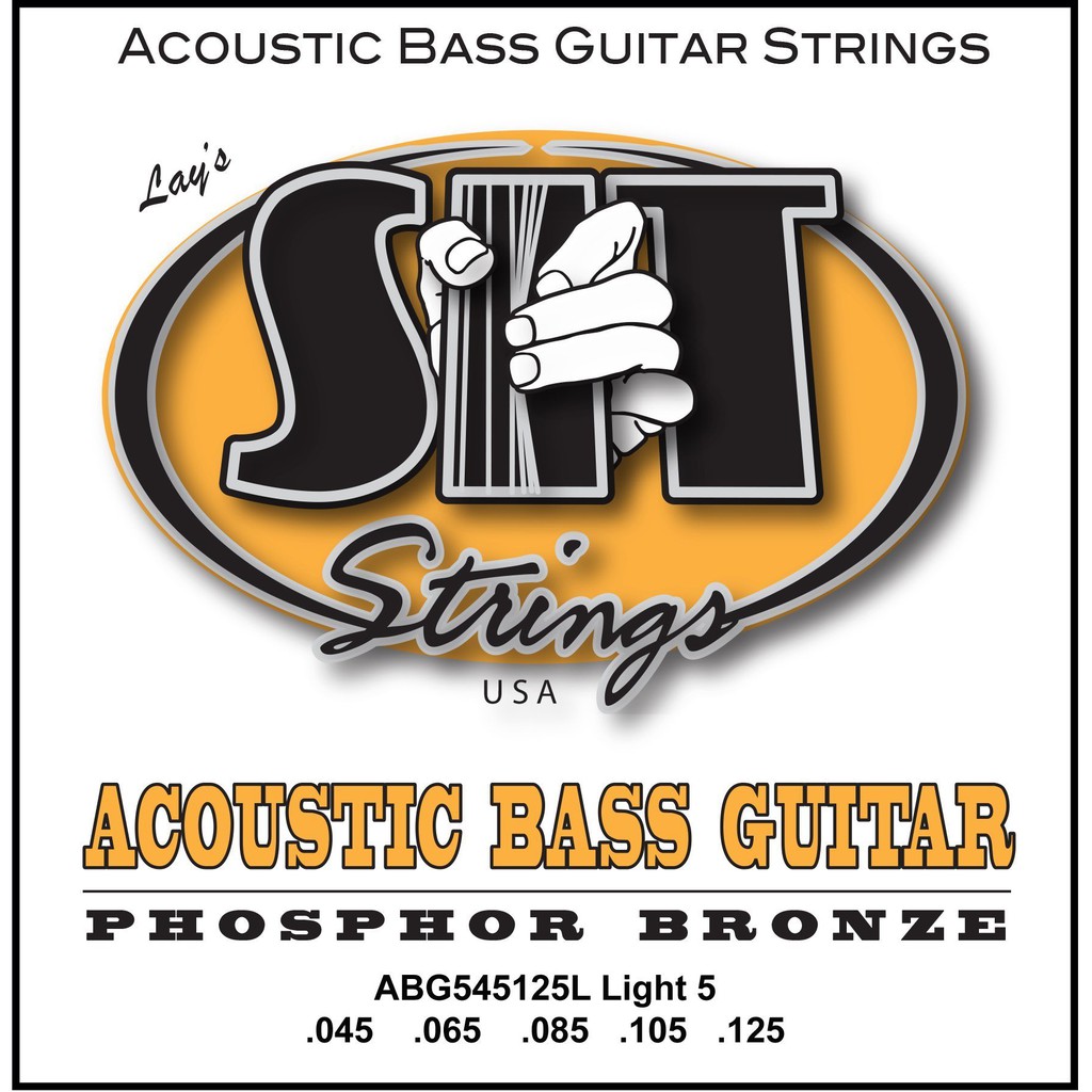 ABG545125L 5-STRING LIGHT ACOUSTIC PHOSPHOR BRONZE BASS SIT STRING