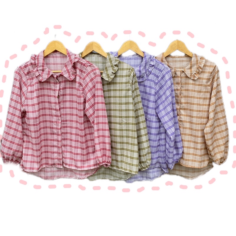 GINGHAM BLOUSE 102