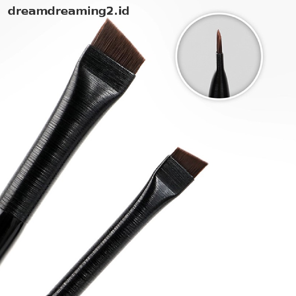 (LIKE) Brush Alis / Eyeliner Bahan Bulu Sintetis Super Tipis Sharp