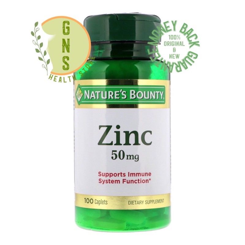 Nature's Bounty Natures Nature Bounty Zinc 50mg 50 mg