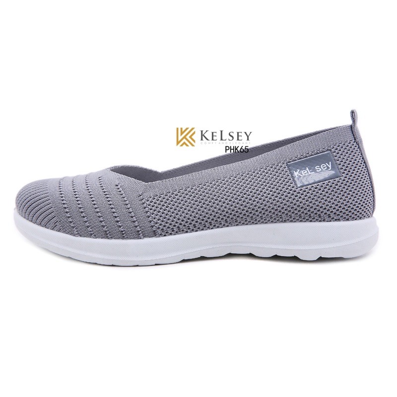 RESTOCK!!  NICOLE SEPATU SLIP ON KELSEY PHK65 Sepatu Wanita Import Slip On Soft Kanvas Elastis Anti Slip