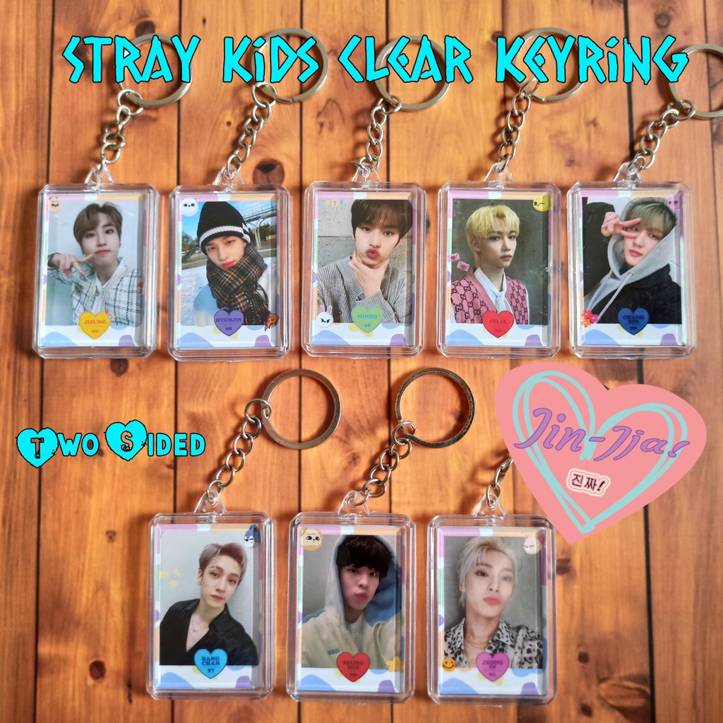 Jual Stray Kids Clear Keyring Keychain Ganci Gantungan Kunci | Shopee ...