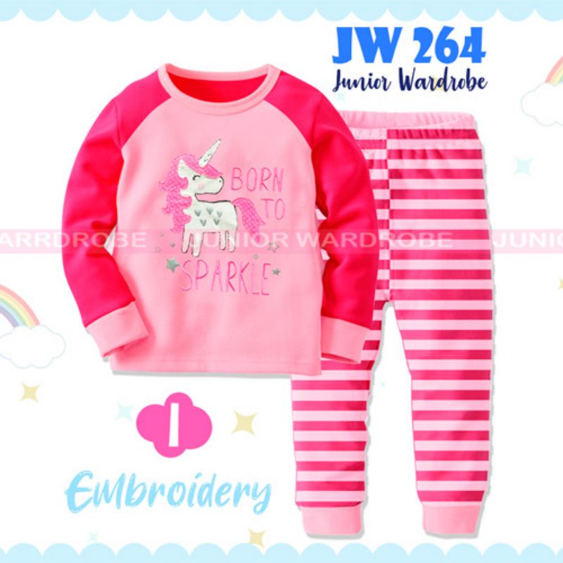 AS Setelan Pajamas Anak Junior Wardrobe JW 264