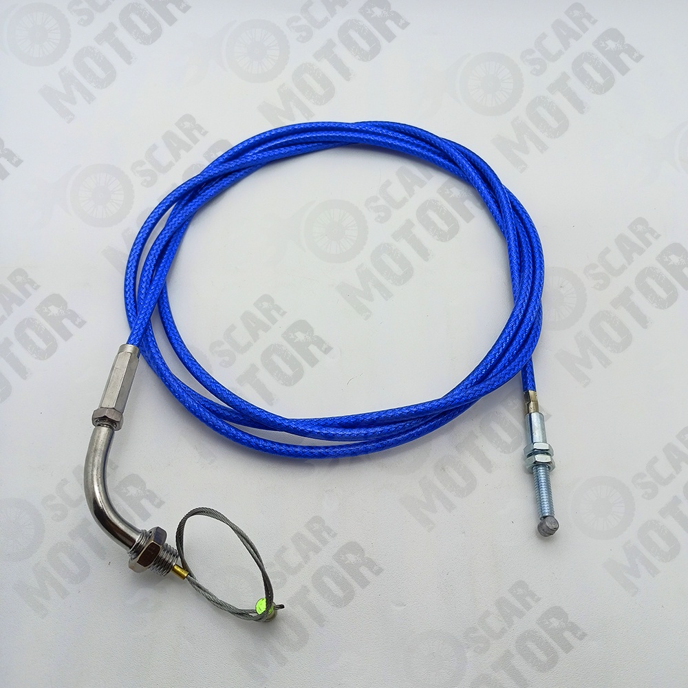 KABEL SELANG REM L GAS SERAT CARBON UNIVERSAL DMN MOTOR NEW TALI GAS motor