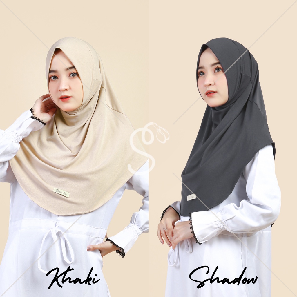 SHALIHAFACTORY - HIJAB INSTAN JERSEY ANTI TEMBEM | RANA INSTAN