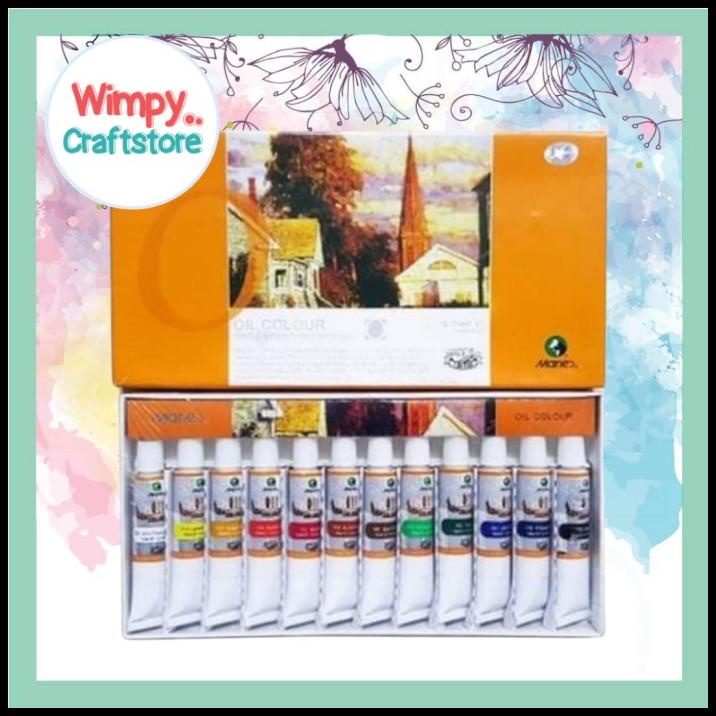 

Oil Color Maries Cat Minyak Set 12 Warna X12Ml Cat-9