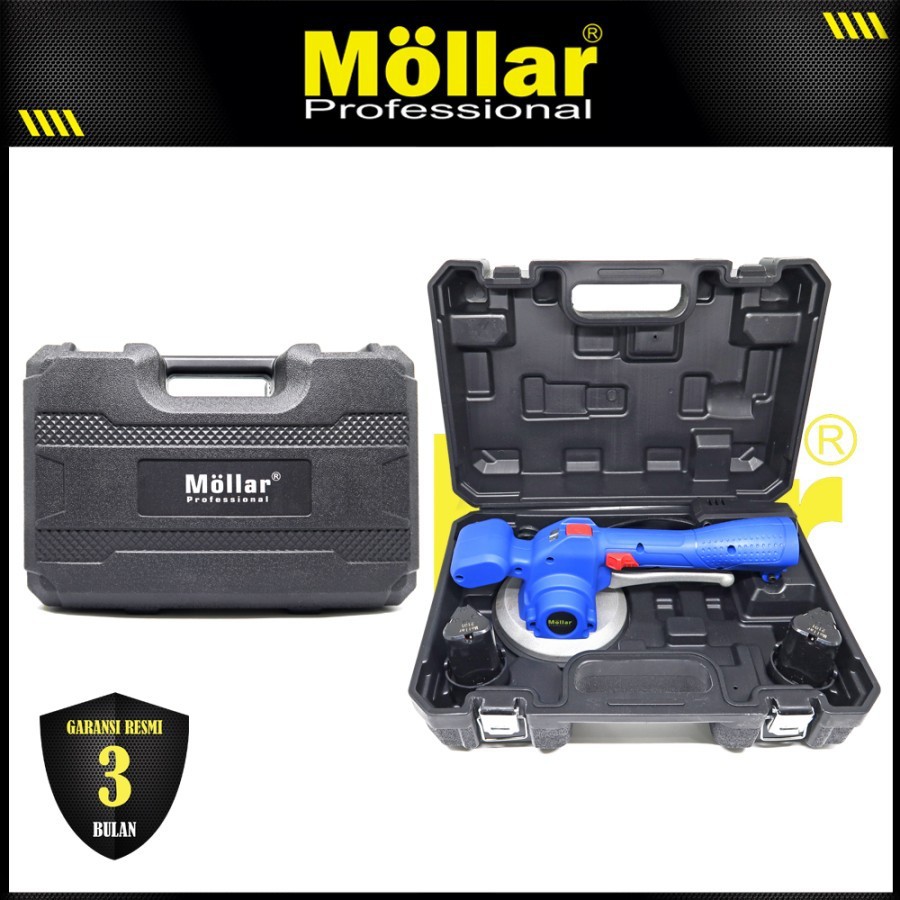 MOLLAR CVSC Mesin Perata Keramik Cordless