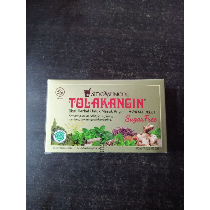 

Tolak angin bebas gula