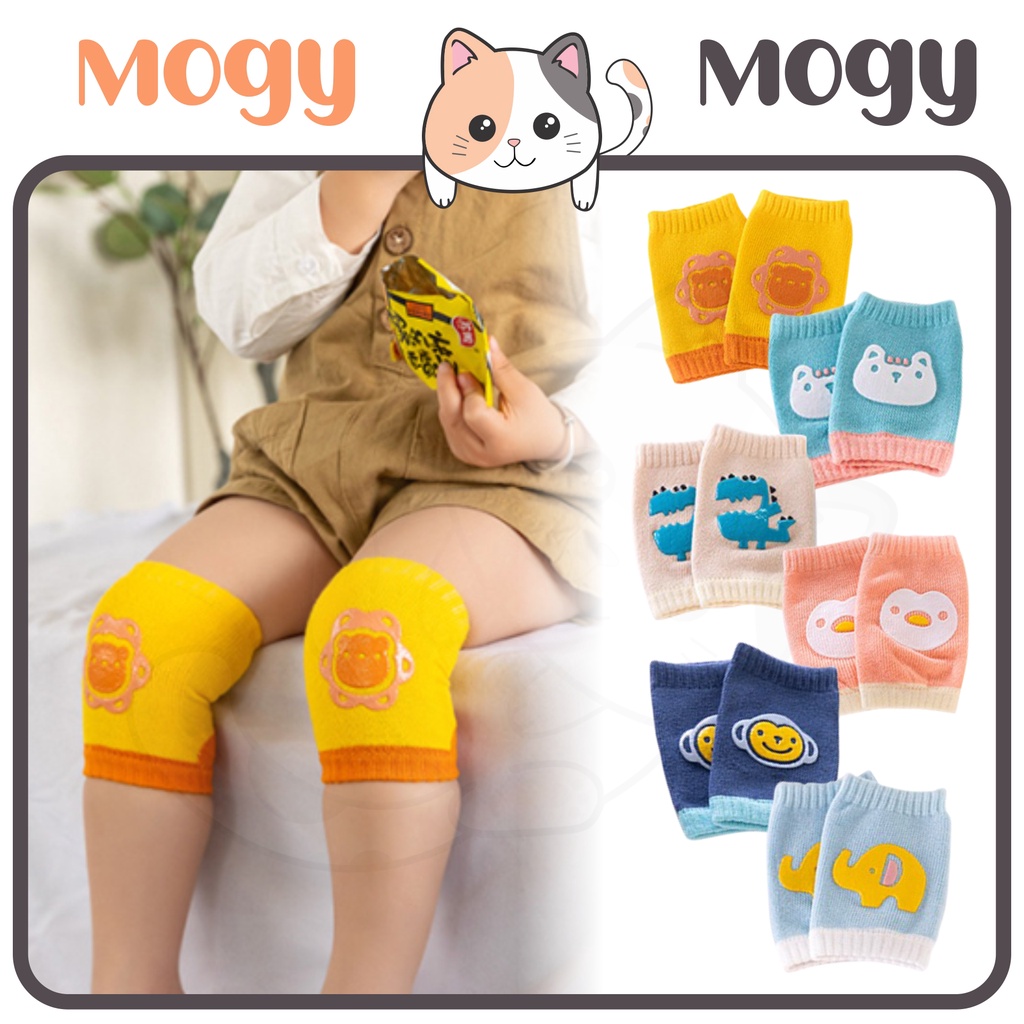 MOGYMOGY KS11 Knee Protector Motif Karakter Animal Kneepads Pelindung Lutut Knee Pads Baby Anti Slip