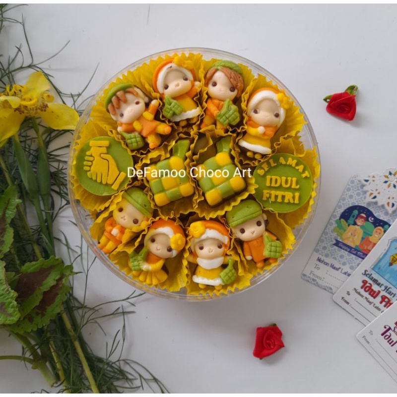 

cokelat premium idul fitri anak muslim
