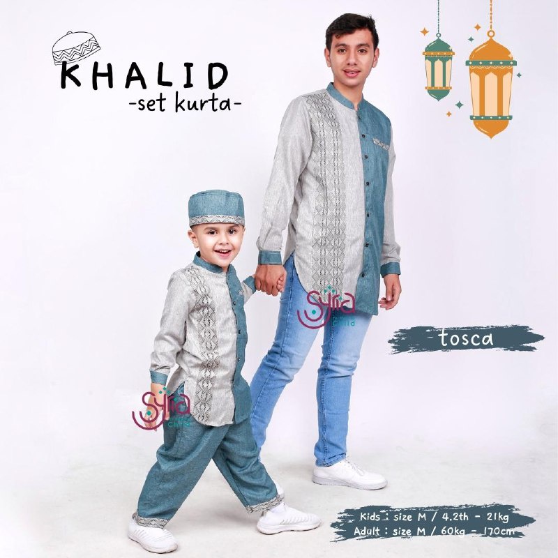 SET KOKO ANAK / KOKO DEWASA / BAJU KOKO COUPLE / KOKO KHALID BY VELIZA