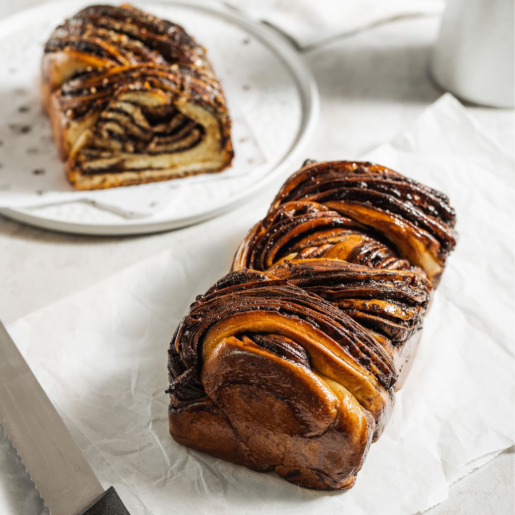 

Premium Dark Chocolate BABKA by Andnic Bakery