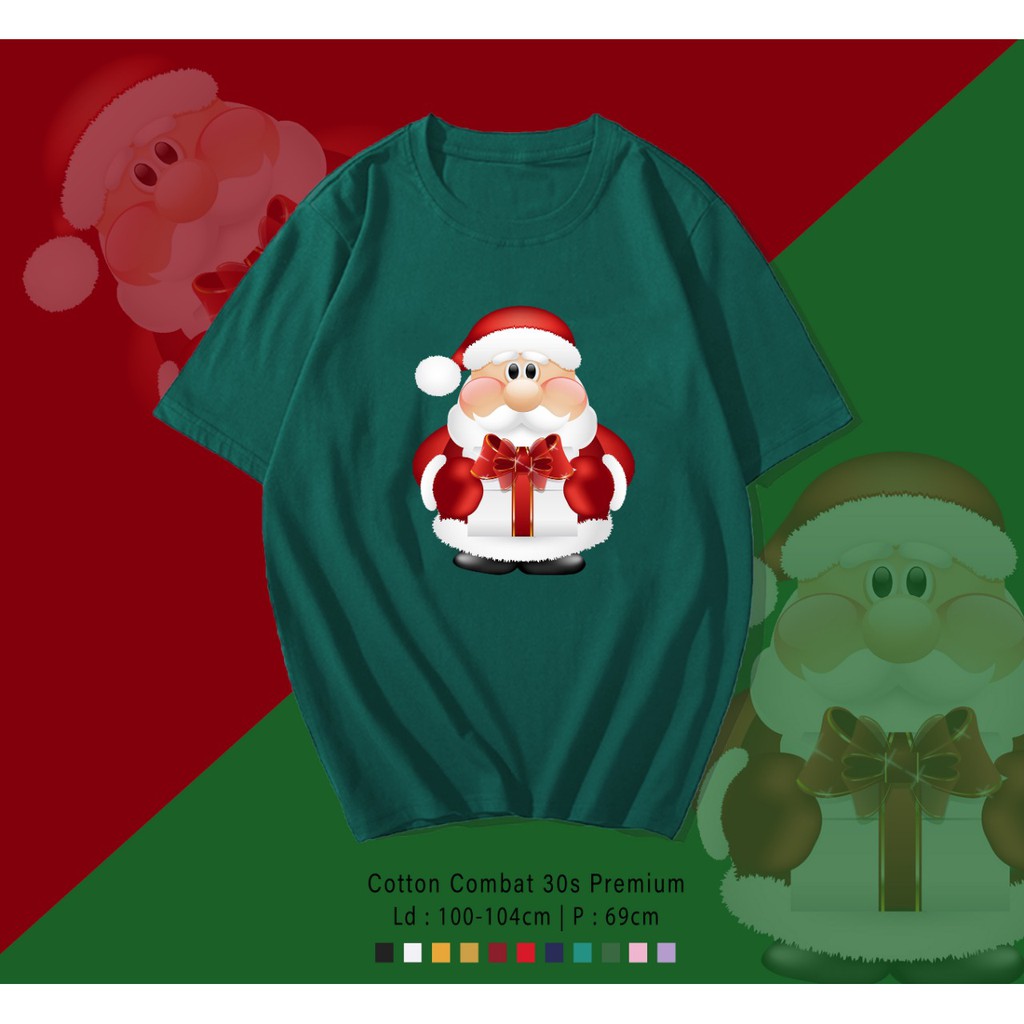 SINTERKLAS / SANTA CLAUS BAJU KAOS KATUN WANITA/ PRIA UNISEX LENGAN PENDEK / TUMBLR TEE