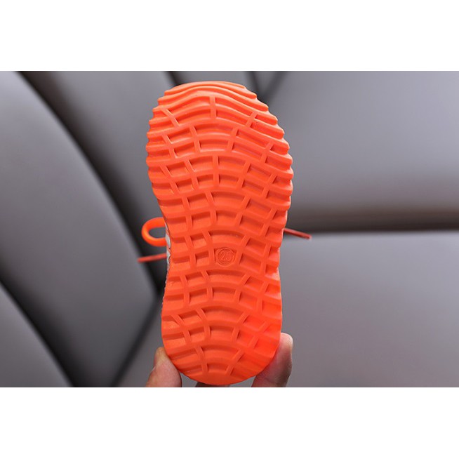 [Size 21-30]  WILL Breathable Sneakers Fashion Kids Shoes dengan Lampu LED Sepatu Anak Casual Shoes-8