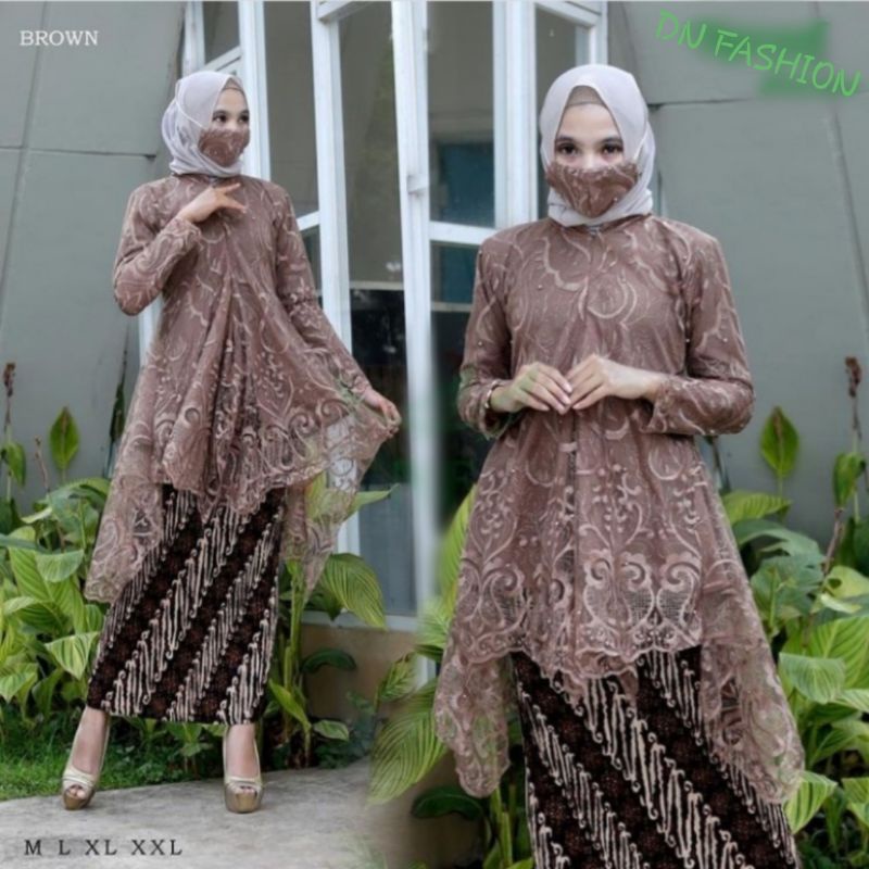 COD - KEBAYA MODERN - KEBAYA WISUDA - KEBAYA PESTA - KEBAYA AKAD - KEBAYA BRUKAT - KEBAYA TILLE - SETELAN KEBAYA - STELAN KEBAYA - KEBAYA - SETELAN AURORA - KEBAYA CANTIK - TERLARIS