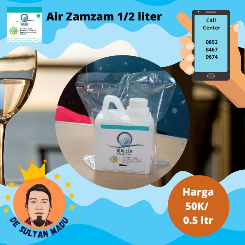 

Air Zamzam 500ml