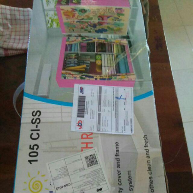 Toko Lemari/lemari Pakaian/lemari Portable Bongkar Pasang (105 Ciss) Shenar